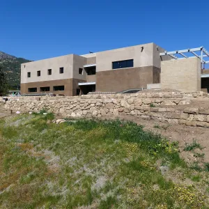 Pritzlaff Conservation Center Construction, west face looking northeast