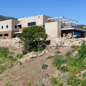 Pritzlaff Conservation Center Construction, Exterior looking northeast