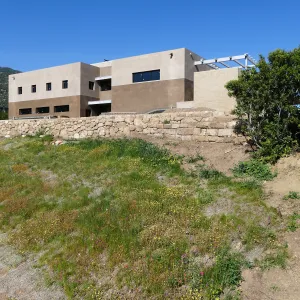 Pritzlaff Conservation Center Construction, west face looking northeast