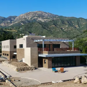 Pritzlaff Conservation Center Construction, Exterior looking northeast