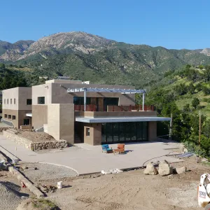 Pritzlaff Conservation Center Construction, Exterior looking northeast