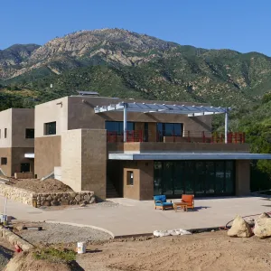 Pritzlaff Conservation Center Construction, Exterior looking northeast