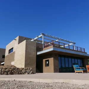 Pritzlaff Conservation Center Construction, Exterior looking northeast