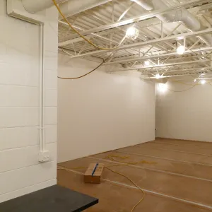 Pritzlaff Conservation Center Construction, looking northwest across Herbarium space