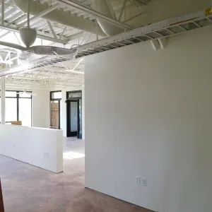 Pritzlaff Conservation Center Construction, looking northeast across Administrative office area