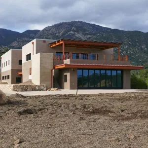 Pritzlaff Conservation Center Construction, Exterior looking northeast