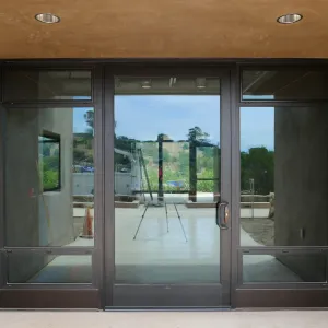 Pritzlaff Conservation Center Construction, main entrance looking east