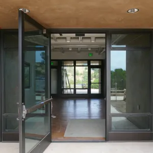 Pritzlaff Conservation Center Construction, main entrance looking east