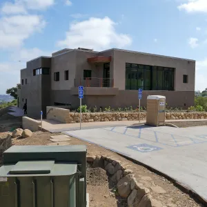 Pritzlaff Conservation Center Construction, exterior looking southwest