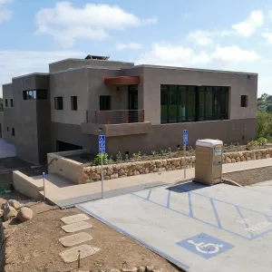 Pritzlaff Conservation Center Construction, exterior looking southwest