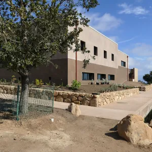 Pritzlaff Conservation Center Construction, Exterior looking southeast