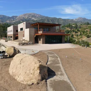 Pritzlaff Conservation Center Construction, Exterior looking northeast
