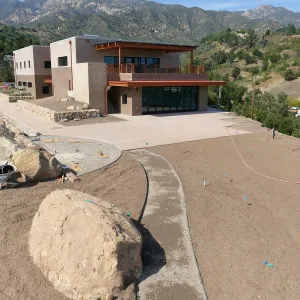 Pritzlaff Conservation Center Construction, Exterior looking northeast