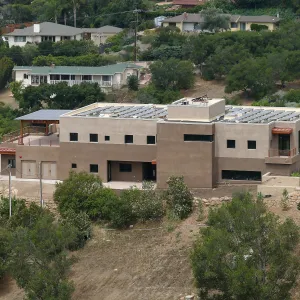 Pritzlaff Conservation Center from Cavalli Ridge