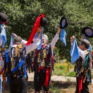 Cultivating the Wild: Native Gardens Tour and 90th Birthday Celebration, Pacific Sword Co. Morris Dancing