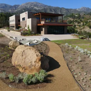 Pritzlaff Conservation Center Construction, Exterior looking northeast
