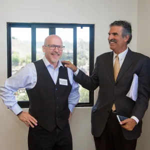 Pritzlaff Conservation Center Ribbon Cutting Celebration, Steve Windhager and John Palminteri