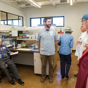 Pritzlaff Conservation Center Ribbon Cutting Celebration, genetics lab