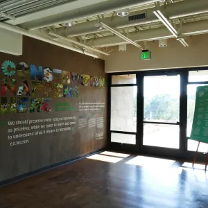 Pritzlaff Conservation Center and Conservation Happens interpretation graphic