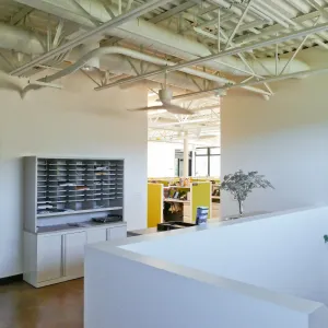Pritzlaff Conservation Center Construction, looking northwest across Administrative office area