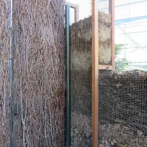 Natural History Museum of Los Angeles, Nature Gardens, Compost Wall
