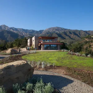 Pritzlaff Conservation Center, looking north from Island View Garden