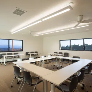 Pritzlaff Conservation Center interior, large conference room