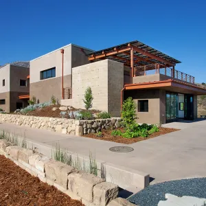 Pritzlaff Conservation Center, Exterior looking northeast