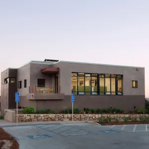 Pritzlaff Conservation Center exterior, north side