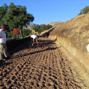 PCC construction, cart path