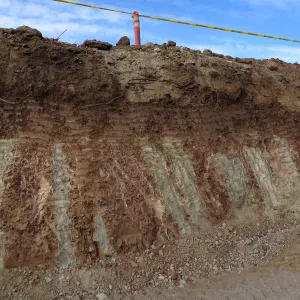 PCC construction soil profile