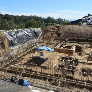 Pritzloff Center construction
