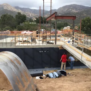 Pritzlaff Conservtion Center construction