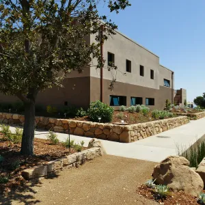 Pritzlaff Conservation Center Construction, Exterior looking southeast