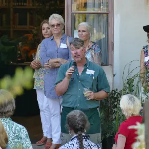 2016 Fall Native Plant Sale Preview Party, Bruce Reed describing featured plants