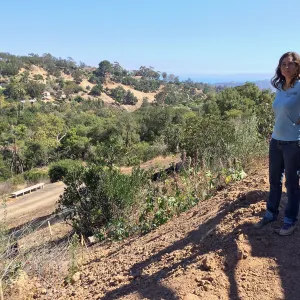 Betsy Lape, southeast slope of Pritzlaff Conservation Center