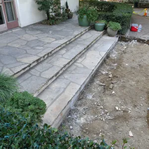 Courtyard renovation