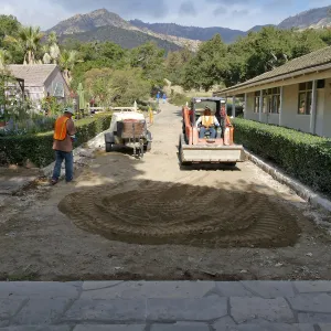 Courtyard renovation