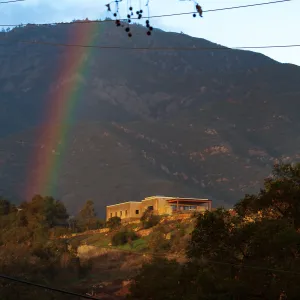 Rainbow over Pritzlaff Conservation Center