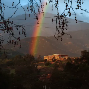 Rainbow over Pritzlaff Conservation Center