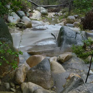 Mission Creek below lower crossing