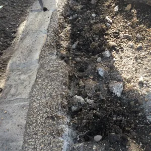 Repair of Eco-Pave path at Water Wise Home Garden
