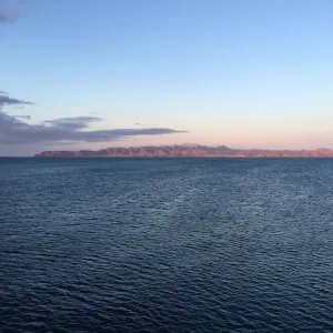 Santa Rosa Island Trip, Looking out to Santa Cruz Island at sunset