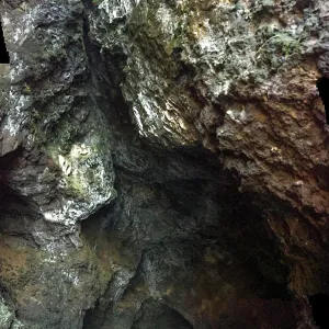 Santa Rosa Island Trip, Painted Cave on Santa Cruz Island from boat