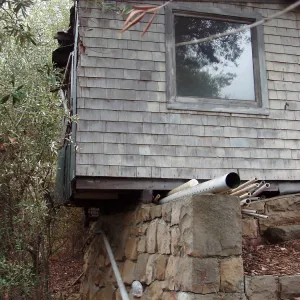 Outbuilding at north east corner of Gane House
