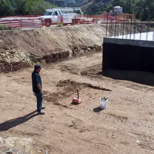 Pritzlaff Conservation Center construction