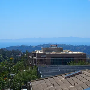 Pritzlaff Conservation Center construction, view looking south from upper parking lot