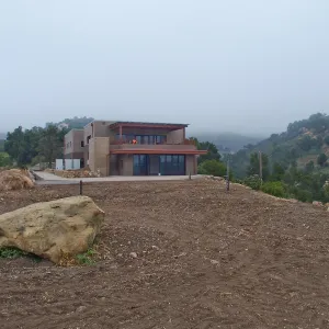 Pritzlaff Conservation Center Construction, Exterior looking northeast
