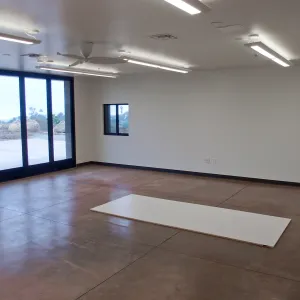 Pritzlaff Conservation Center Construction, Exhibit Room, looking southwest