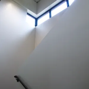 Pritzlaff Conservation Center construction, upper stairwell